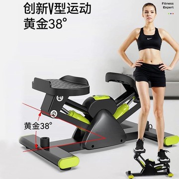 快速出貨 【可開發票】【可開統編】踏步嘰靜音家用減肥多功能登山運動踩踏瘦腿小型腳踏原地健身器材