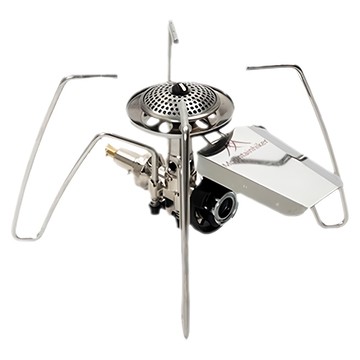 Mountainhiker 山之客 szk926蜘蛛爐-銀色 輕巧便攜 戶外露營野炊爐具  1個