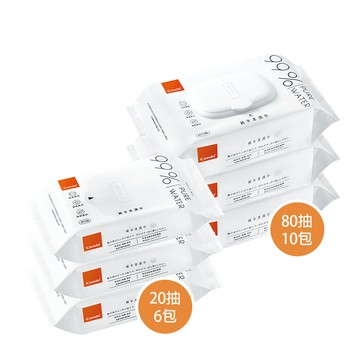 純水柔濕巾箱購(10大包+6小包)