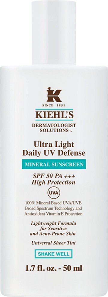 Kiehl's Ultra Light Daily UV Defense Mineral Sunscreen SPF50 50ml