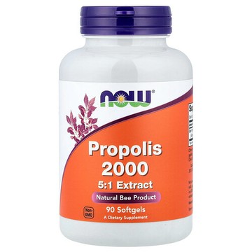 NOW Foods, 蜂膠 2000，5:1 提取物，90 粒軟膠囊（每粒軟膠囊 400 毫克）