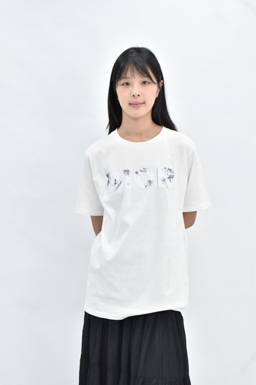 (M) dior 棉質義大利製白色短袖上衣