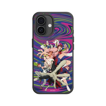 iPhone 16 SolidX 黑 - DanDaDan 膽大黨 - 角色系列-宣傳圖款