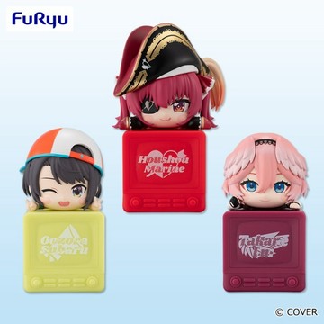 🌀日版客🌀 Hololive 寶鐘瑪琳 大空昴 鷹嶺琉依 趴姿 趴箱 FuRyu 景品 桌緣公仔