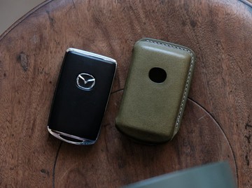 【寓吉】馬自達 Mazda CX30 CX5 MX5 簡約釦式 汽車鑰匙皮套
