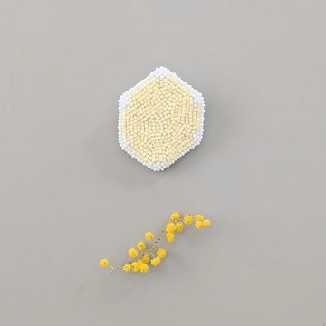 monolog 星塵胸針 typeC PALE YELLOW