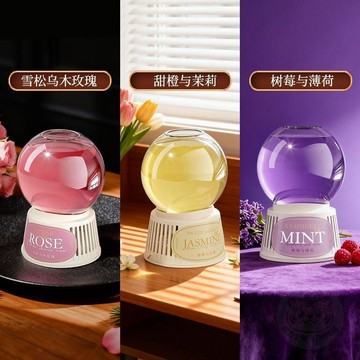 🛒回購好物🛒倒置香薰水晶球倒立香氛廁所除臭浴室衛生間除異味室內空氣清新劑
