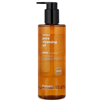 Hanskin, 毛孔清潔油，AHA，10.14 液量盎司（300 毫升）