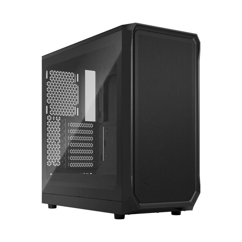 Fractal Design Focus 2 Black TG Clear Tint エアフロー重視 強化