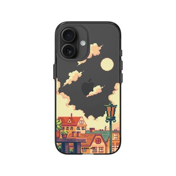 iPhone 16 Clear (相機按鈕) 酷墨灰 - Pixel Jeff 皮傑 - Lille