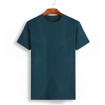 加肥加大碼短袖t恤男胖子肥佬圓領寬松純色半袖體恤純棉打底衫薄