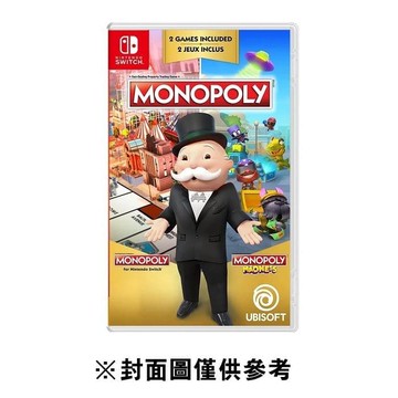 【Nintendo 任天堂】Switch 地產大亨1+瘋樂 合輯 中英文版