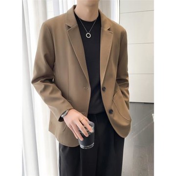 潮牌春裝百搭港風ins痞帥小西服