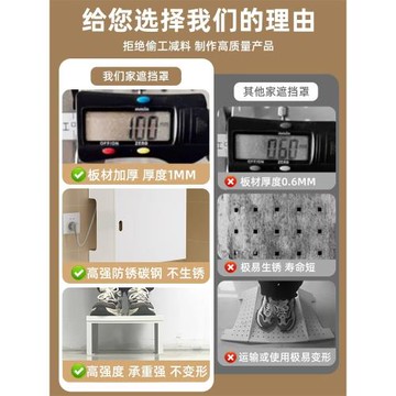 熱水器遮擋罩磁吸開門燃氣管道裝飾洞洞板廚房然氣壁掛遮丑置物架