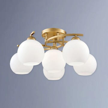 時尚半吸頂六燈 B209-81-23552