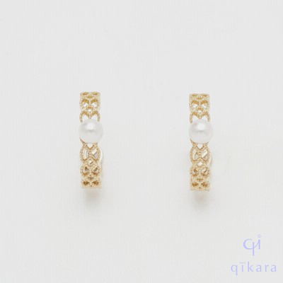 ルルカ様 専用LINE DIAMOND k18wg ダイヤモンド ピアス koubou-kaidou.jp