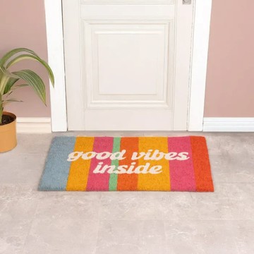 西班牙 FISURA 手工製 椰子纖維造型門墊 入門好心情