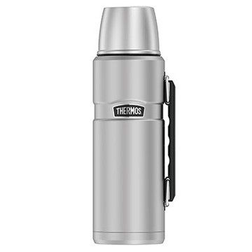 THERMOS 膳魔師 不鏽鋼真空保溫瓶 SK2010  銀色  1.2L  1個
