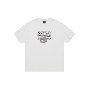 CACO-MIT 魯斯佛趣味排字印花短T-男【J1DI540】