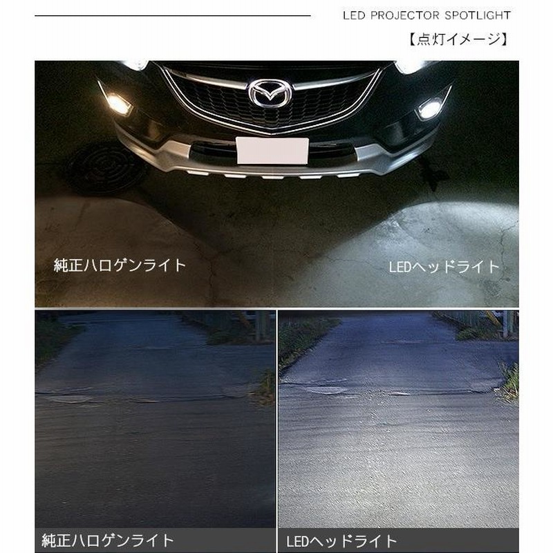 ヴォクシー80系 / ノア80系 LED フォグランプ H8/H11/H16 LED