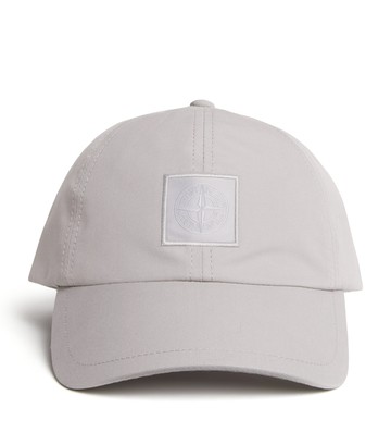 Stone Island Cotton Weatherproof Logo Baseball Cap