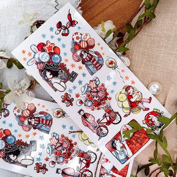 551 職人系列-氣球 Series of Workers-Balloon / 轉印貼纸