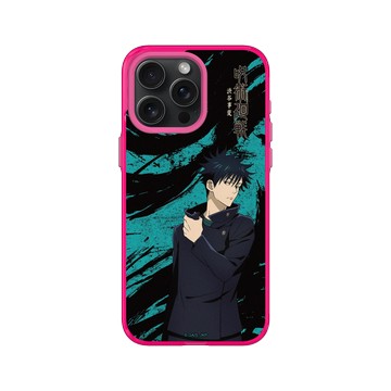 iPhone 15 Pro Max Clear 粉漾桃 - Jujutsu Kaisen 咒術迴戰 S2 - 澀谷事變戰鬥系列-伏黑惠