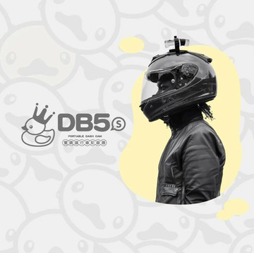 DB-5s 國民機】頭帶式記錄器｜星光夜視抗反光、前後雙錄、耐摔耐用、長效續航、一機守護全程