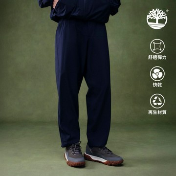Timberland 男款深寶石藍快乾彈性長褲|A2QCS433
