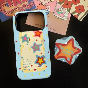 新款星星派對磁吸磨砂適用iPhone17ProMax手機殼16蘋果華...
