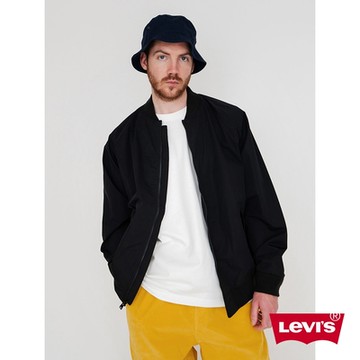 Levis 男款 飛行外套 / 黑色基本款