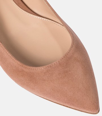 Gianvito Rossi Suede ballet flats