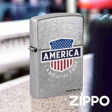 ZIPPO Buck Wear防風打火機 48938 愛國精神 Land of the Free 向美國致敬 終身保固