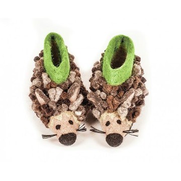 英國sew heart felt放牧小羊羊毛氈鞋-赫比刺蝟