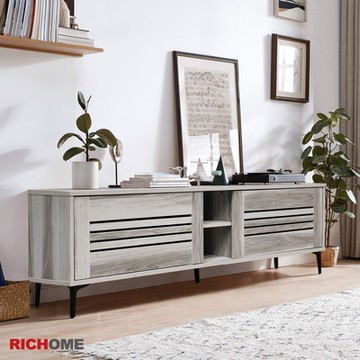 RICHOME 比利140電視櫃W140xD30xH45CM