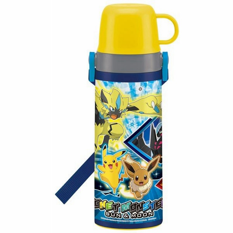 子供用 水筒 保温 保冷 超軽量 コンパクト 2way中栓ステンレスボトル 600ml ポケットモンスター サン ムーン19 通販 Lineポイント最大0 5 Get Lineショッピング