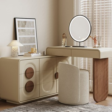 簡瀾 焦糖奶油化妝桌 雙門款/三抽款 完美主義【S0349】