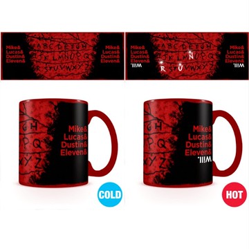 怪奇物語 Stranger Things(R, U, N) 溫感變色馬克杯