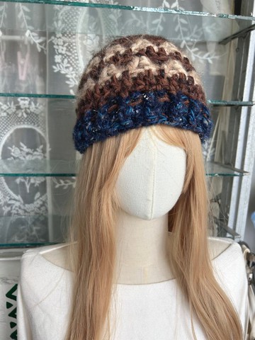 鉤織漁夫帽 鈎織冷帽 編織帽 鈎織帽 帽子 鉤織 編織 鈎織