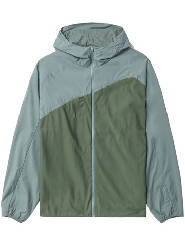 Post Archive Faction - lightweight hooded jacket - men - Nylon/Nylon/Polyurethane/Nylon - XL - Green
