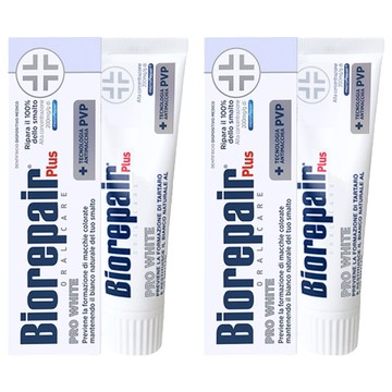 Biorepair 貝利達 亮白加強型牙膏  75ml  2條