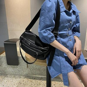 MoonDy 禮物 單肩包 側背包 大容量包包 軟皮包包 白色包包 健身包 包包 大包包