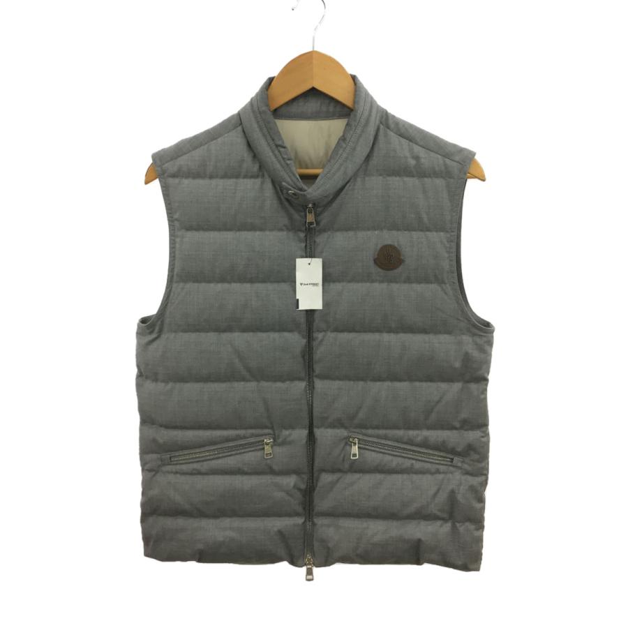 モンクレール　ベスト　GERARD GILET ジレ　グレー　L 2 ワッペン