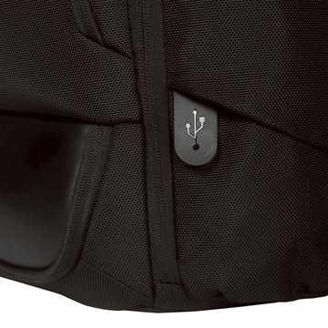 Targus HeritageLuxe 15–16 吋 經典奢華筆電後背包-黑色(TBB656)