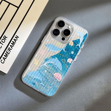 免運+隔日🚚行李箱紋手機殼 企鵝 適用於蘋果17promax 16Pro 15plus 14 13 12 11防摔