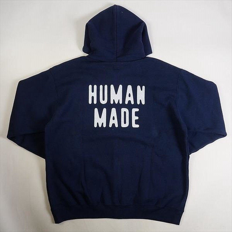 HUMAN MADE ヒューマンメイド 23SS ZIP-UP SWEAT HOODIE バックロゴ ...