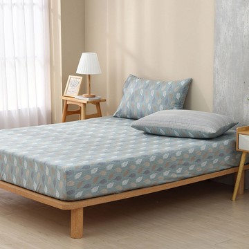 鴻宇 HongYew - 單人床包枕套組 100%精梳棉 純棉-萊安