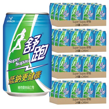 Super Supau 舒跑 運動飲料  245ml  96罐
