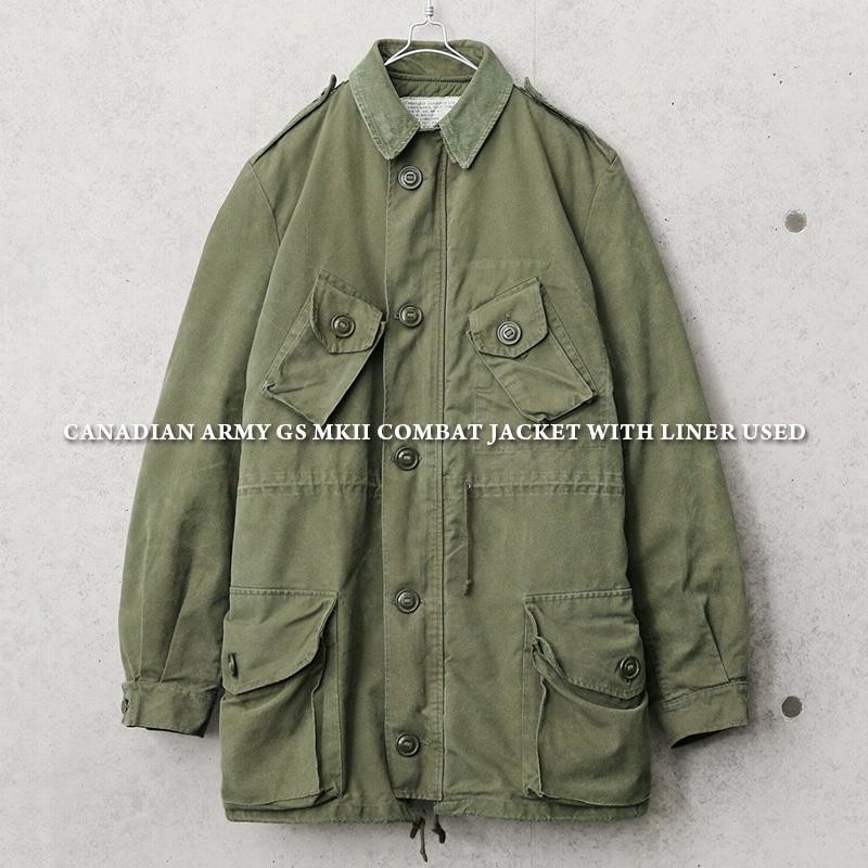 実物 USED カナダ軍 GS MK2 カナディアン コンバット ジャケット 