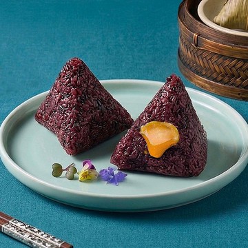 (預購)【點點心】奶黃流沙粽(3入)x2袋